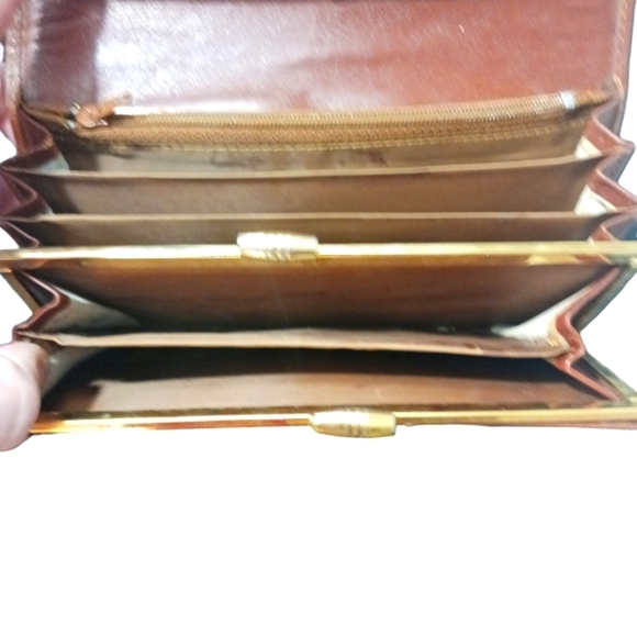 Leonardo da Vinci Brown Leather Wallet - Picture 9 of 13